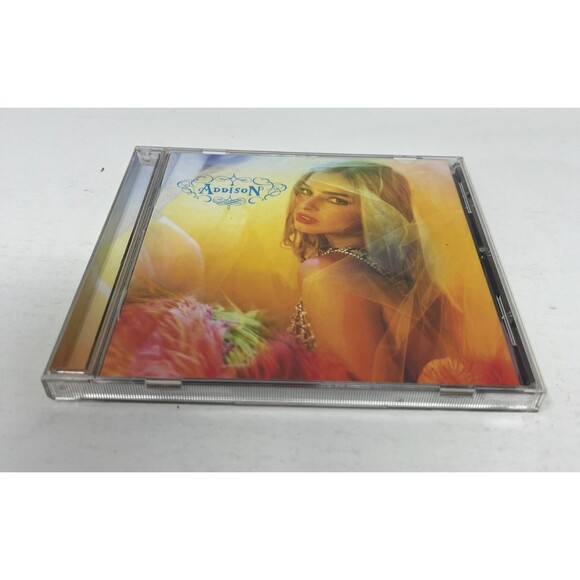 Addison Rae Debut Album CD With SIGNED Autographed Art Card #1 - Picture 4 of 10